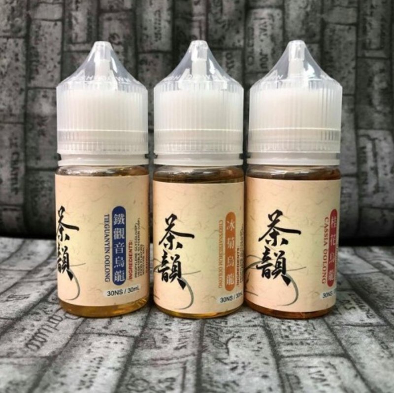 台灣 茶韻小煙油 茶類煙油30ML