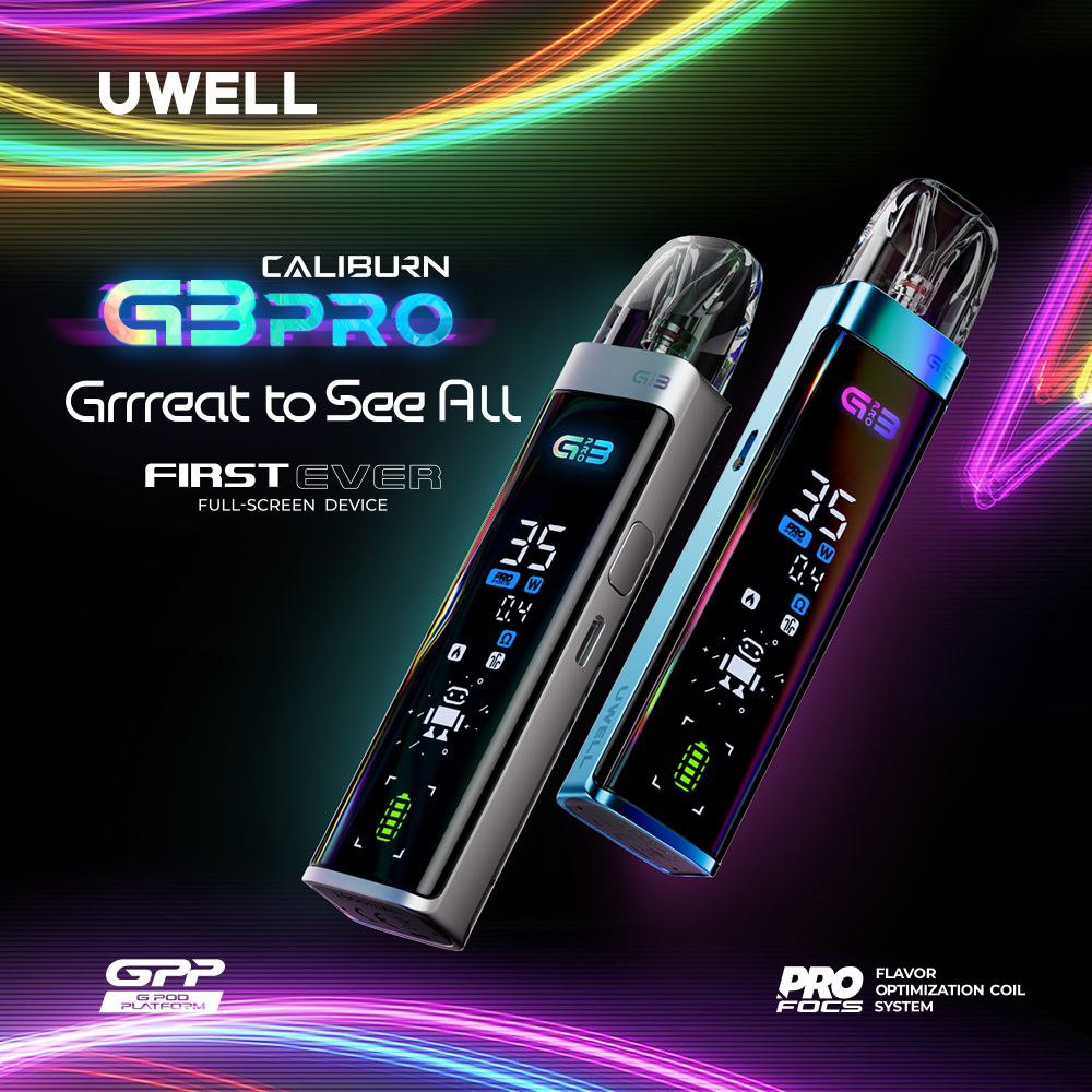 UWELL Caliburn G3 Pro Pod咖哩棒｜電子煙主機